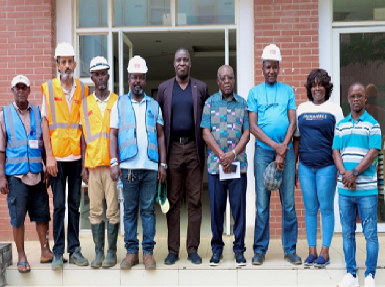 Contractors Receive Training on Health, Safety And Environment -Ahead of Construction of UL Fisheries College And Regional Center of Excellence