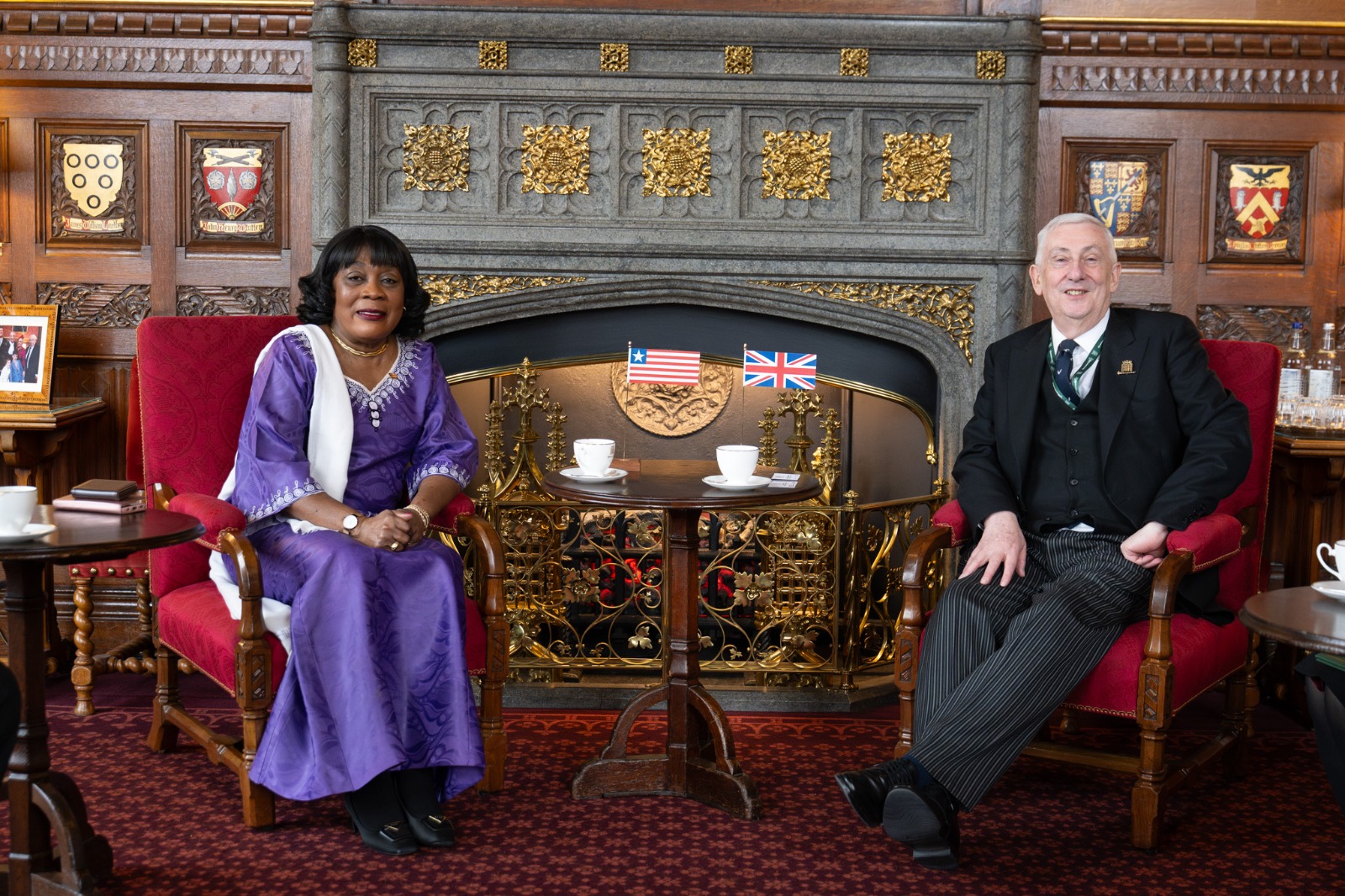 Liberia–UK Ties Reach New Heights As Ambassador Kennedy Meets Speaker Hoyle In  London