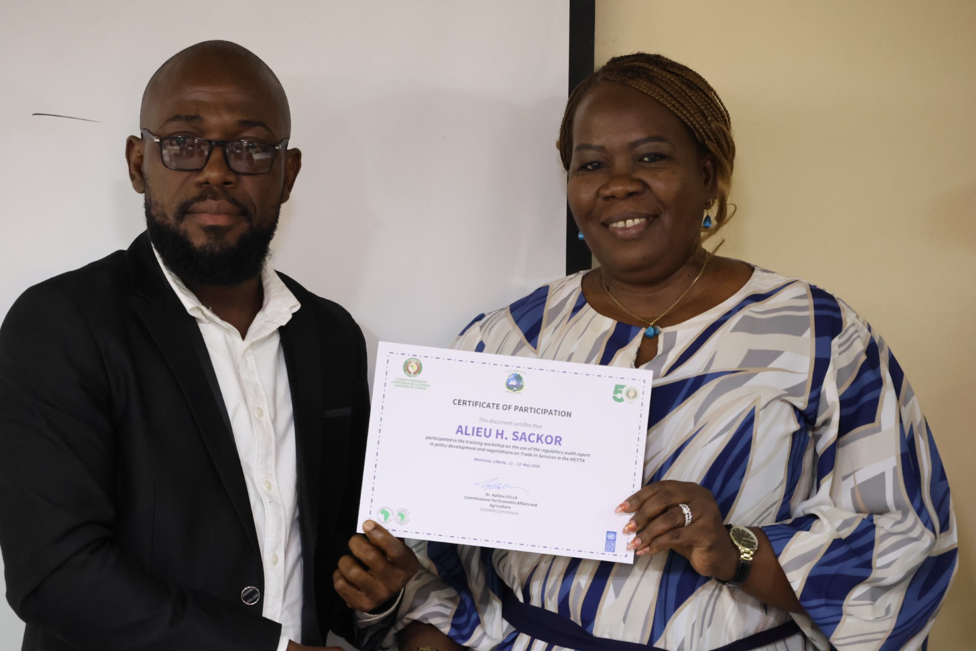 Liberia Strengthens AfCFTA Readiness, Certifies 63 After Trade in Services Workshop