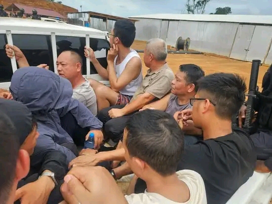 EPA, LNP Arrest Over 15 Chinese Nationals Over Environmental Violations
