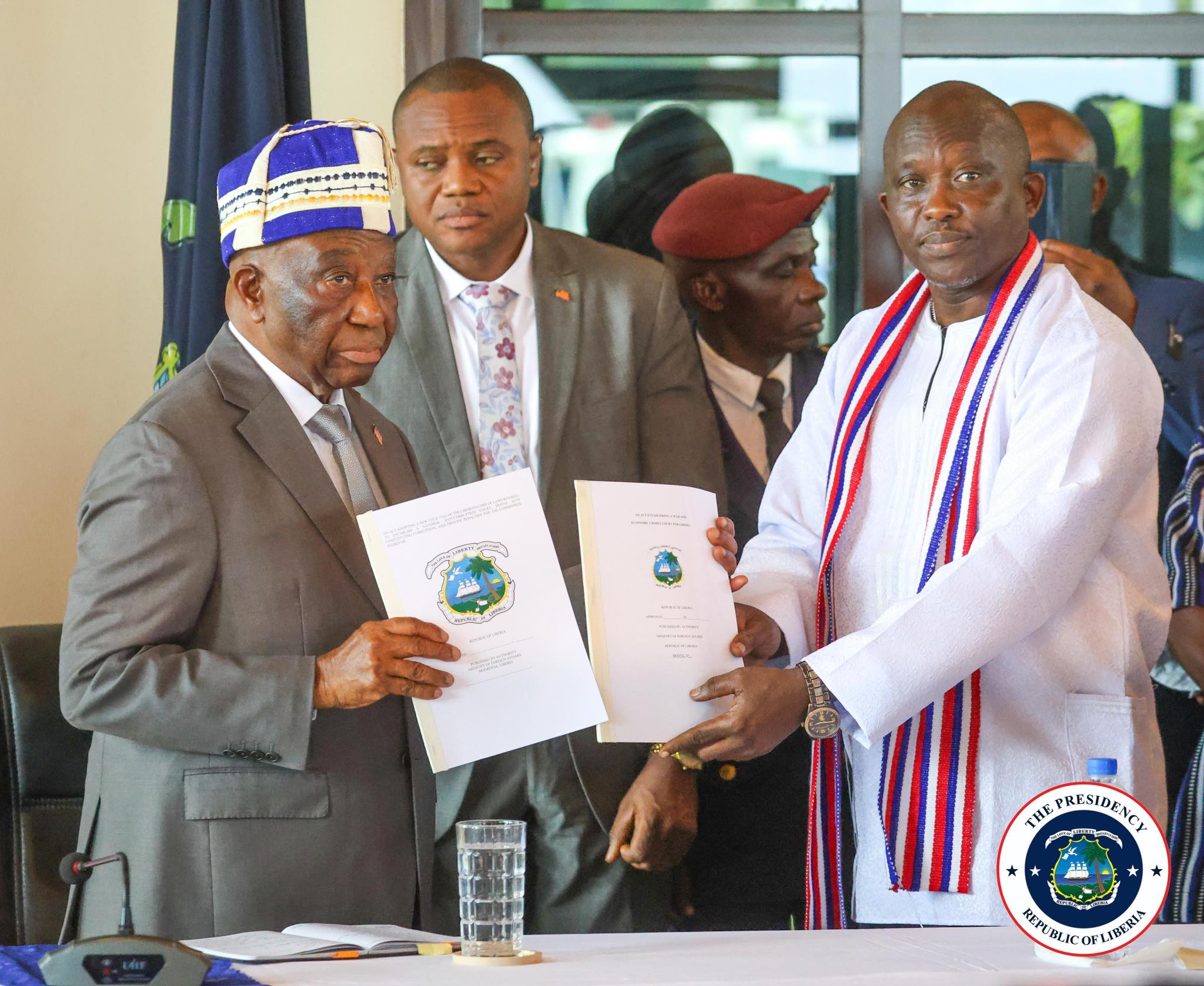 President Boakai Advances Accountability with Draft Bills for War and Economic Crimes Courts