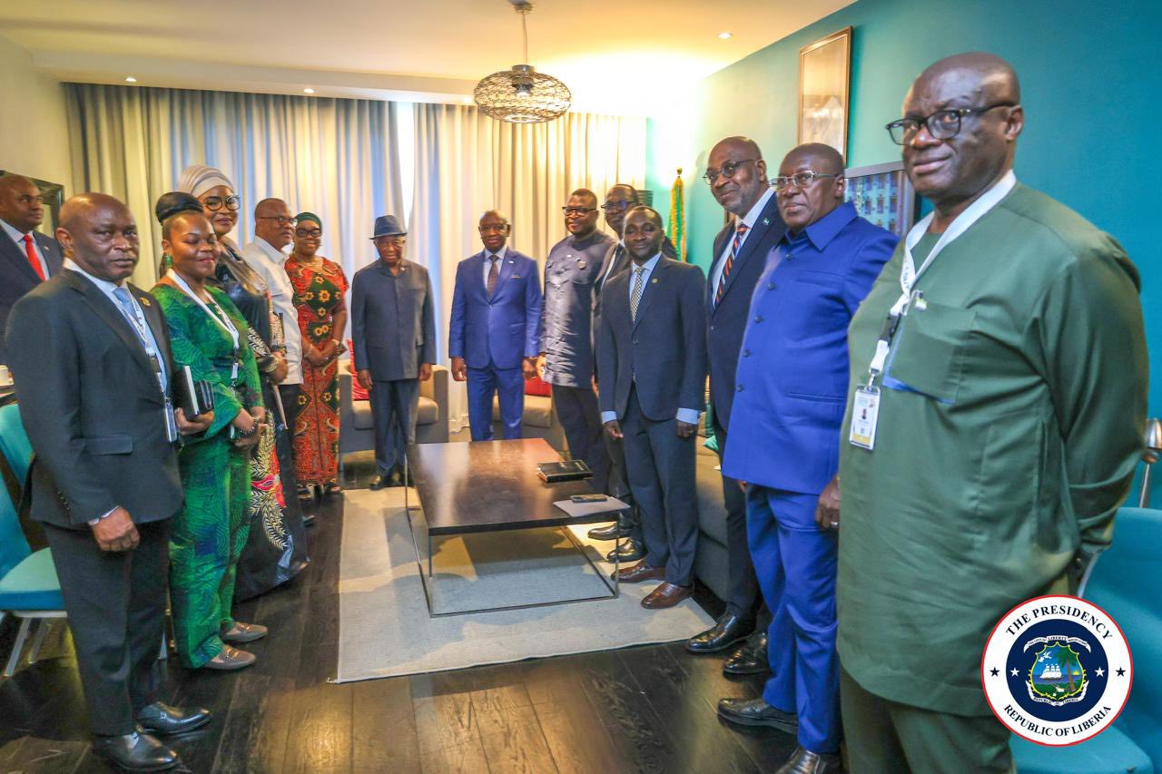 President Boakai and President Bio Hold Bilateral Talks on Regional Peace and Security in Nairobi
