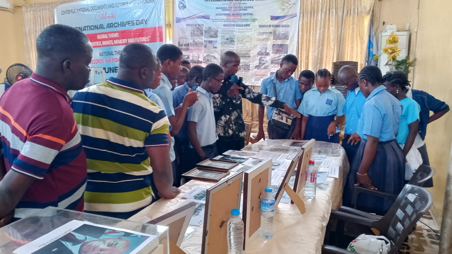 NATIONAL ARCHIVES CONDUCTS MAJOR PUBLIC EXHIBITION IN BUCHANAN, GRAND BASSA AHEAD OF WORLD ARCHIVES DAY, SHOWCASING LIBERIA’S HISTORICAL RECORDS